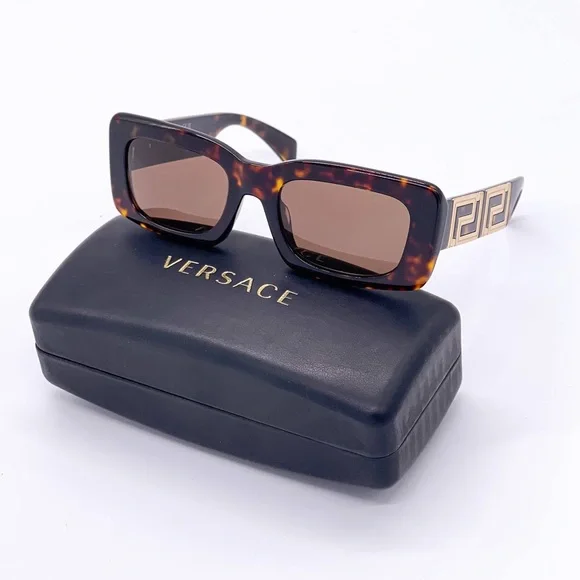 Versace VE4444U sunglasses with case and box. NWT NEW VE4444U GB1/87 SUNGLASSES VERSACE VE4444 BLACK EYEWEAR  main image 4